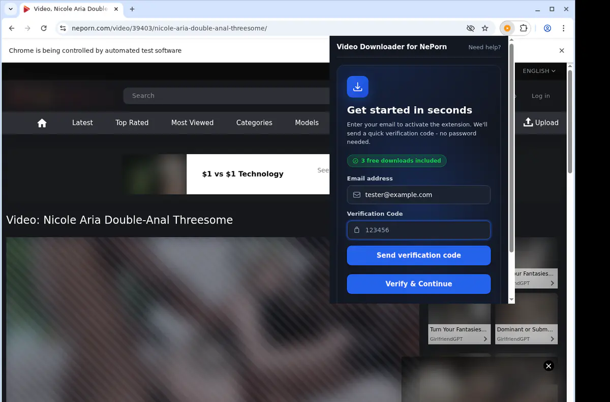 Neporn Video Downloader screenshot 4