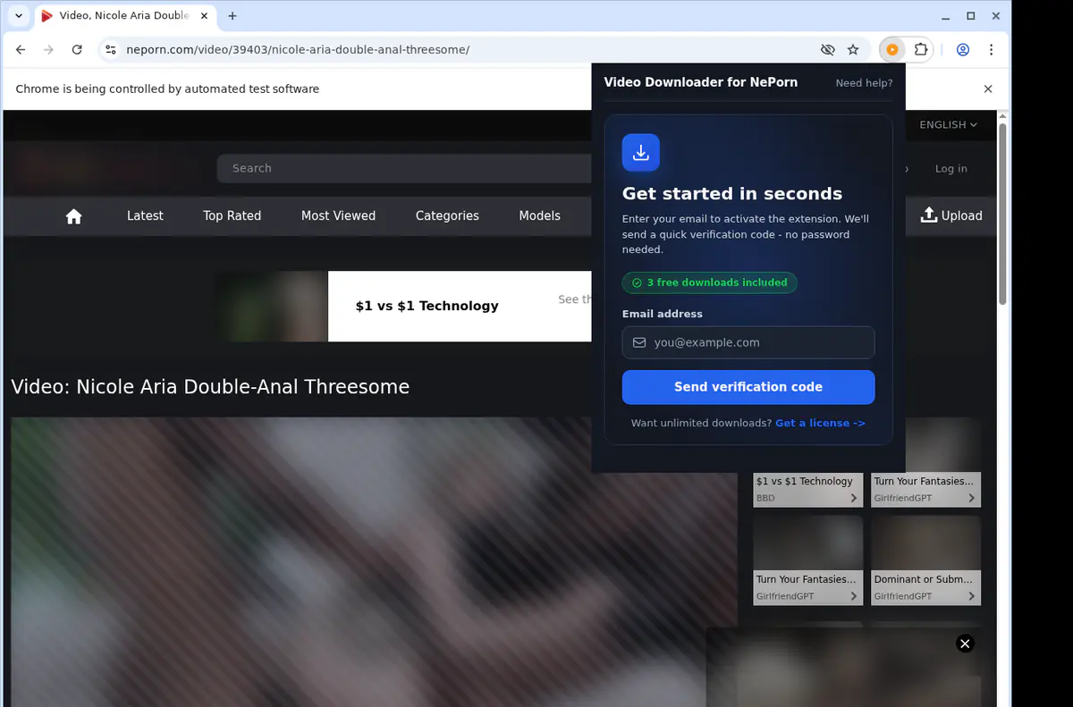 Neporn Video Downloader screenshot 5
